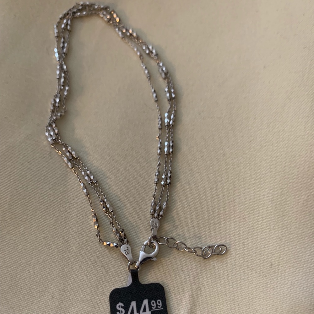 New Sterling Silver Anklet